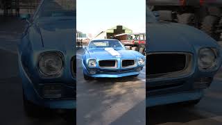 pontiac transam classic musclecar [upl. by Eissen]