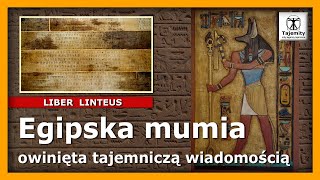 Egipska mumia owinięta tajemniczą wiadomością [upl. by Harias]