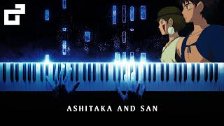 Princess Mononoke もののけ姫 – Ashitaka and San Piano Cover [upl. by Fuchs894]