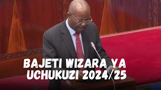 🔴LIVE Leo Bungeni Mjadala wa Bajeti ya Wizara ya Uchukuzi 202425 [upl. by Enyak180]