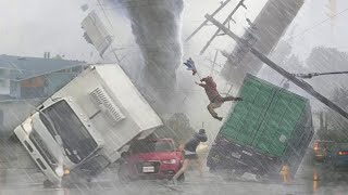 Scariest Storm Moments Ever Caught On Camera [upl. by Nickolas852]