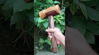 Easiest way to make a mallet shorts diy new mallet woodworking carpentry woodenhammer viral [upl. by Aiyn]