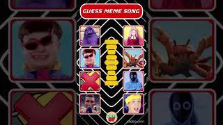 guess the mame song  crab rave shortsvideo shorts Zkguess [upl. by Aralomo]