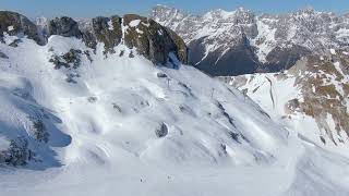 Ski Slope in the Julian Alps [upl. by Allbee]