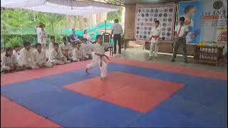 Jion Kata by Aashvi S Kapur at 1st INTER DOJO KARATE CHAMPIONSHIP 2024 [upl. by Sophy]