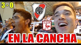 RIVER 3  Deportivo Morón 0  Reacciones desde la Cancha  Copa Argentina Semifinal [upl. by Cutter]