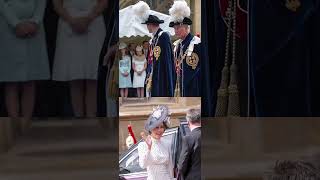 Royal admirers notice Kates passionate gaze on William during the Order of the Garter ceremony [upl. by Theurich]