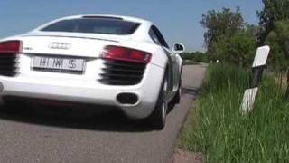 Audi R8 HMS exhaust sound [upl. by High]