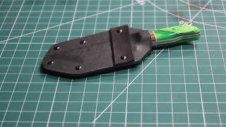 Kydex knife sheath [upl. by Ahsikel390]