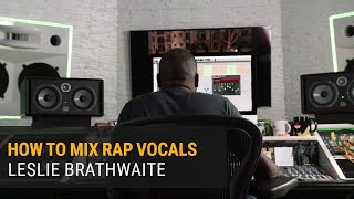 How to Mix Rap Vocals  Leslie Brathwaite Pharrell Williams [upl. by Orlanta]