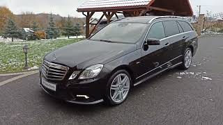 TAKAutkTrans Mercedes Benz E350CDI 4Matic 30 V6 S212 Avantgarde AMG Pakiet 2010 r [upl. by Adne]