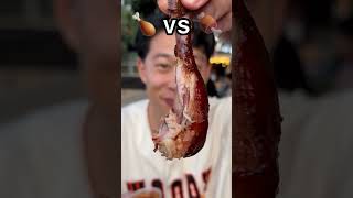 SMOKED CHICKEN QUARTERS vs BBQ PORK RIBS [upl. by Inele304]