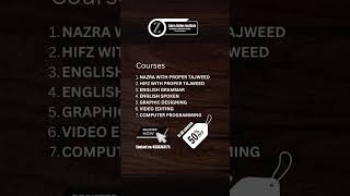 Admission book your seat now quran studies viralvideo [upl. by Cobbie]