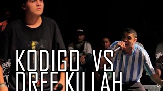 BDM Deluxe 2015  Tercer Lugar  Kodigo vs Dref Killah [upl. by Akerdal]