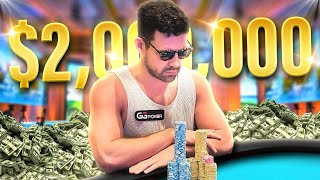 THE GREATEST POKER RUN OF MY LIFE  2000000 WSOP MAIN EVENT [upl. by Imit]