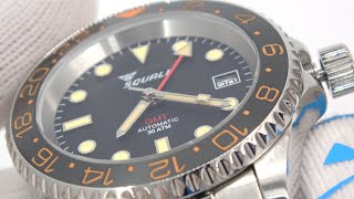 Squale Swiss Automatic GMT with Vintage Vibes [upl. by Odlawso]