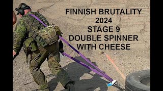 FINNISH BRUTALITY 2024 STAGE 9 DOUBLE SPINNER WITH CHEESE [upl. by Leaw]