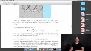 EE3310 Lecture 21 Planewave Reflection and Transmission [upl. by Mathia]