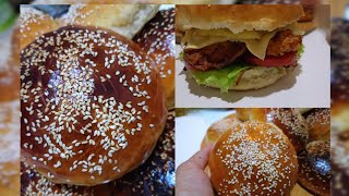 خبز البرغر🍔 أخف من القطن و من خبز المحلات بمقادير مدروسة و طريقة ناجحة و مشروع ناجح للماكثات بالبيت🍔 [upl. by Ann]