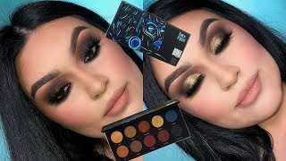 UOMA BEAUTY  BLACK MAGIC PALETTE REVIEW amp DEMO [upl. by Rosaline]