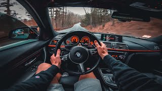 2012 BMW 335i RWD POV Drive  Stage 2 93 Octane [upl. by Atinrev]