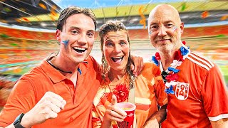 Ik Verraste Mijn Ouders Met €5000 Tickets Voor Nederland  Engeland EK 2024 [upl. by Ayiram]