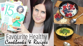 My Top 4 Healthy Cookbooks amp Favourite Recipes That Changed My Life [upl. by Arayk141]