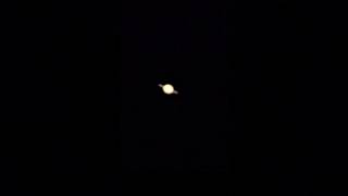 Viewing Saturn though my Planetary Webcam 🪐 space saturn astrophotography [upl. by Downes]