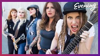 Allwomen ACDC cover band Hells Belles still shaking all night long after nearly 25 years [upl. by Saidel]