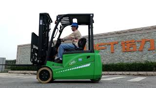 Noblelift FE3D1620CC Series ThreeWheel DualDrive Electric Forklift with Lithium Battery [upl. by Burkitt507]