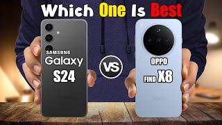 SAMSUNG GALAXY S24 vs OPPO FIND X8 [upl. by Etnauq]