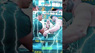 Denis Cyplenkov showed real strength of Larry Wheels 💀 denis larrywheels armwrestler [upl. by Yaniv]