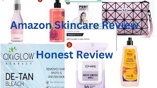 Affordable and budget friendly skincare from Amazon starting at Rs99 Honest Review [upl. by Wilhelmine]