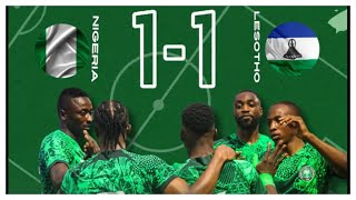 Nigeria 11 Lesotho  Goal Highlights  2026 FIFA World Cup Qualifiers [upl. by Ceporah]