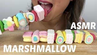 ASMR  MARSHMALLOW No Talking Relaxing Sounds  NE Lets Eat [upl. by Ondrej]