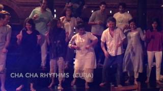 Joshua Leeds India Sound Sangha Body Percussion [upl. by Ithnan]