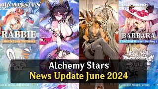 Alchemy Stars Reinhardt New Divergence Outfit  News Update June 2024 [upl. by Salomie708]