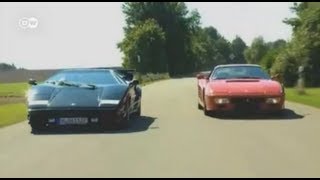 Автомобильная дуэль Ferrari против Lamborghini [upl. by Annayehc]