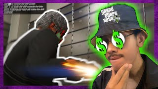 Aku Main Semula GTA5  Heist Mission Fleeca Job [upl. by Ayital]