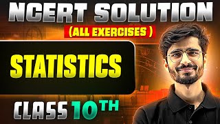 Statistics  Complete NCERT WITH BACK EXERCISE in 1 Video  Class 10th [upl. by Ravaj]