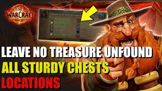 Leave No Treasure Unfound Achieve Guide WoW  All Sturdy Chests Locations [upl. by Inavoig491]