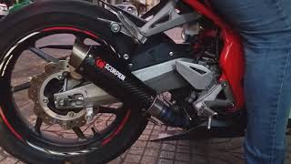 CBR250RR lên Scorpion GP1 Real [upl. by Euk]