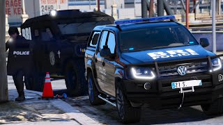 GTA 5 ENTRAINEMENT ET INTERVENTIONS AVEC LA BRI LSPDFR 1066 [upl. by Leila]