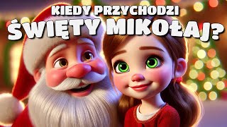 🎅⭐ Kiedy Przychodzi Święty Mikołaj  Świąteczna bajka o Mikołaju  Audiobook na Mikołajki ⭐🎅 [upl. by Tudor]