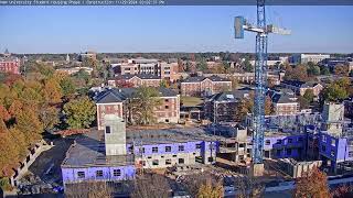 New University Student Housing Phase 1 Construction Front View [upl. by Deer936]