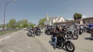 HILLON2WHEELS Hollister Bike Blessing [upl. by Llywellyn]