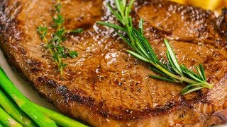 Panseared Sirloin Steak [upl. by Ithnan]