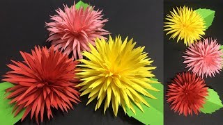 How to Make Beautiful Paper Flower  Making Paper Flowers  DIYPaper Crafts [upl. by Atiniuq416]