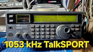 AOR AR50001053 kHz TalkSPORT [upl. by Ellynad298]