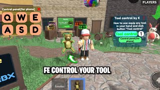 FE Control Tools Gui Script Showcase MobilePC Arceus X [upl. by Basir]